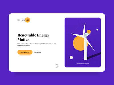 Renewable Energy Web Design