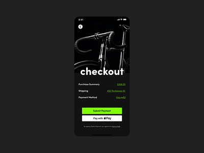 Daily Ui #002 - Credit Card Checkout app dailui design minimal typography ui ux