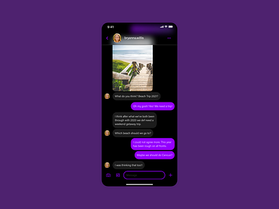 Daily Ui #013 - Direct Messaging