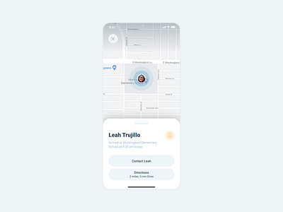 Daily Ui #020 - Location Tracker