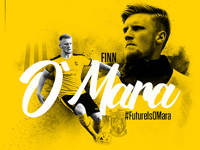 Future Global Sports: Finn O'Mara branding design football graphic photo photoshop poster soccer sports typography
