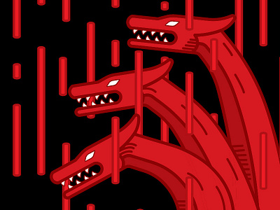 Fire & Blood dragons dragonstone game of thrones house targaryen illustration logo
