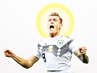 Kroos the Redeemer design fifa football germany kroos photoshop soccer world cup