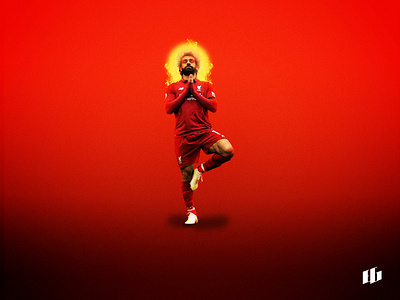 Mo Salah brand branding design football graphic logo photo photoshop picture poster soccer sports