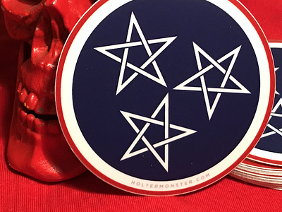 Tennessee Pentagram Sticker