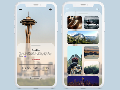 DailyUI 006 dailyui datingapp photos seattle ui