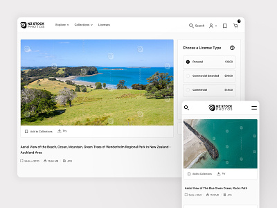NZStock Photos Website design logo minimal ui ui design uiinspiration uiux web webdesign website