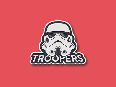 Stormtrooper Badge badge star wars stormtrooper vector