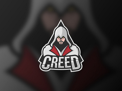 Creed Logo assassin design dribbble esports logo illustrator logo logo design mascot logo photoshop vector