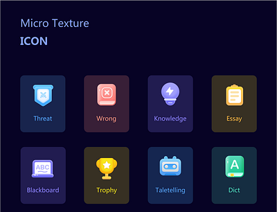 Micro Texture icon icon ui