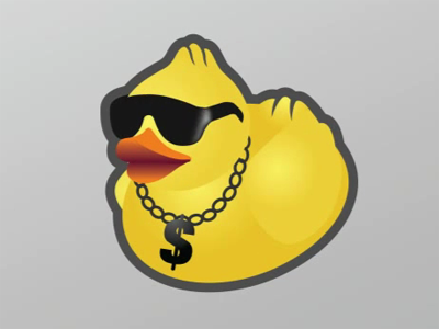 Gangsta Duck gangster illustration paymark rubber duck video animation