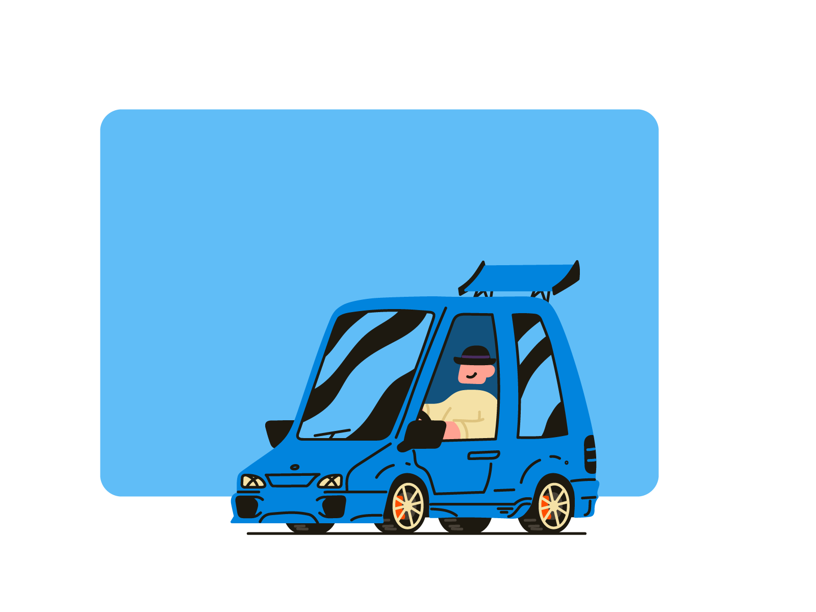 More beep beeps ambulance bike blush cars drawing editorial hand drawn hatchback ice cream illustration illustration pack illustrator minimal racer scooter truck ufo van vector vehicles