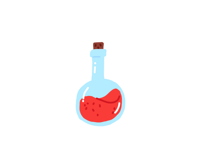 Boost Your Creativity boost boosted booster creative creativity drawing editorial flat hand drawn illustration illustrator magic make it pop minimal potion red potion vector wizardry wizards
