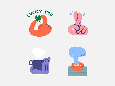 Handy Hands - Snapchat stickers