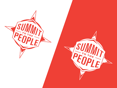 Summit To The People brand identity logo