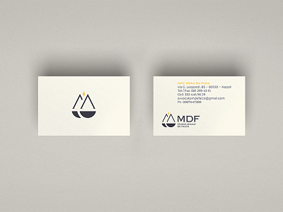 Lawyer Mirko De Falco - Visual identity