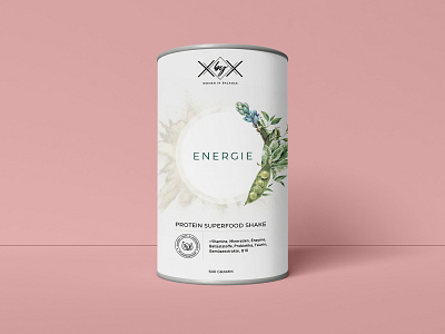 xbyx energie packaging branding design deutschland foodpackaging german graphic design graphicdesign label packaging labeldesign package package design packagedesign packaging packaging design supplement label design supplements woman