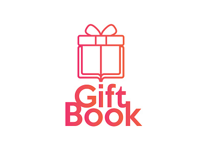 GiftBook app app logo application logo identity logo