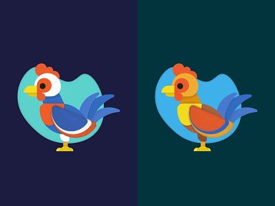 Chicken Illustration By Carmona Stephen On Dribbble