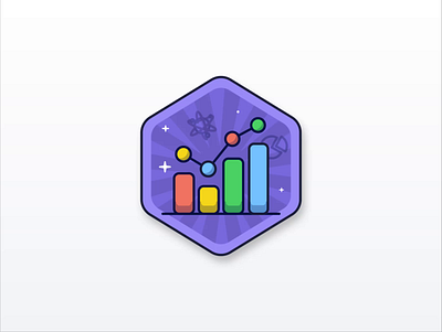 Data analysis badge animated animated animation badge badge design brand brand identity branding concept branding design design gif graphic graphic design illustration motion motion design motion graphic vector visual identity