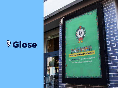 Glose outdoor poster