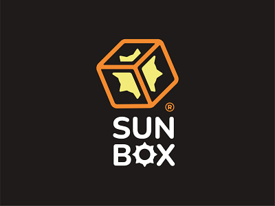 SunBox Branding box brand branding branding concept design graphic design illustration logo sun vector visual identity