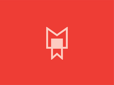 M & Bookmark logo