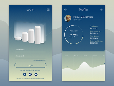 App concept concept interface mobile ui ux