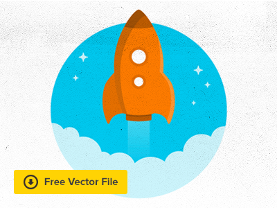 Rocket - FREE VECTOR aerolab argentina drawing free free psd freebie illustration illustrator rocket ui ux vector web