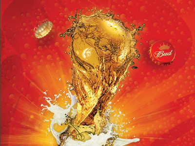 Budweiser World Cup Proposal 2014 2014 beer brasil brazil budweiser cup football futbol proposal soccer water world