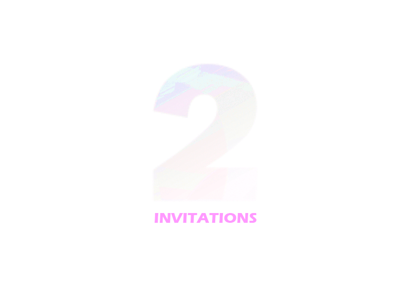 2 invitations