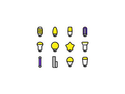 Light Bulbs Iconset