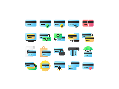Smooth Cards Iconset
