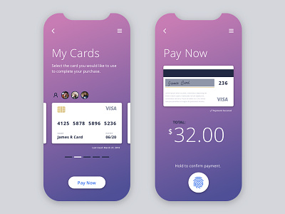 Daily UI Challenge #002 - Credit Card Checkout app card checkout dailyui design interface material pink simple typography ui ux