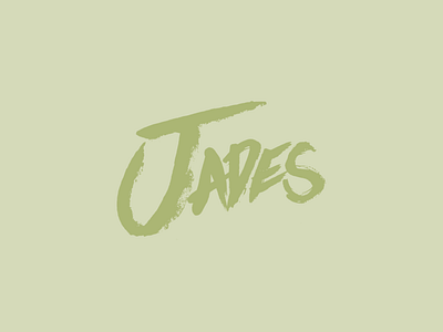 Jades - Logo band branding designer illustrator logo design logodesign logodesigner logotype typography