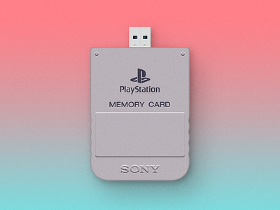 Retro Memory Card Concept