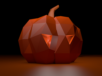 Pumpkin Low Poly