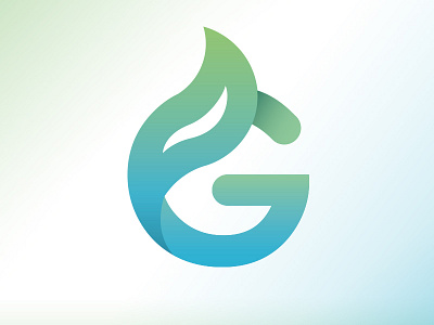 G branding corporate logo green