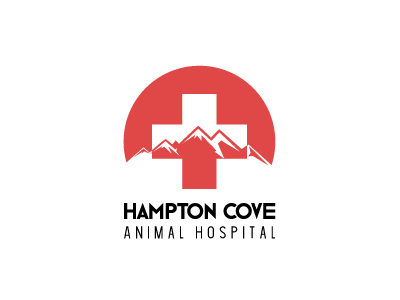Hampton Cove Logo animal animal hospital cove font hampton hampton cove hospital logo logotype thirty thirty logo type