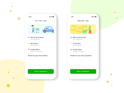 Instacart Dribbble