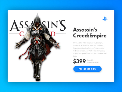 Assassin's Creed Purchase design mobile simple ssassins creed ui ux web webdesign website