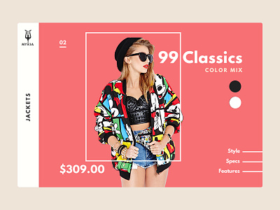 Fashion Boutique fashion minimalist ui ux web web design