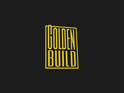 goldin build design icon logo real estate typography