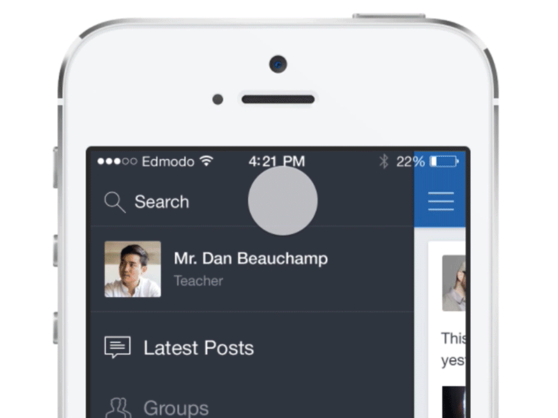 Search animation app clean design gif interface iphone mobile search simple ui ux