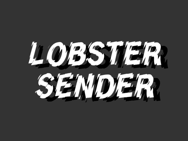 Lobster Type animation css greensock gsap iceland snowboard typography web webdev