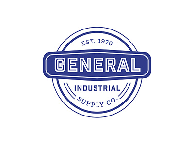 Gisco Logo design industrial logo minnesota supply throwback