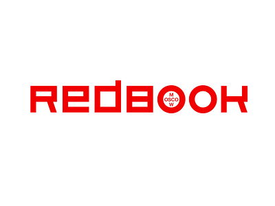 RedBookMag Logotype lettering letters logo logotype red type typography