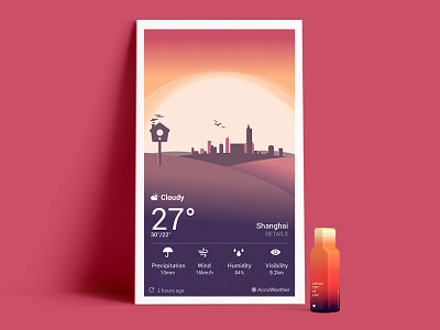 Simplicity Weather-Evening weather