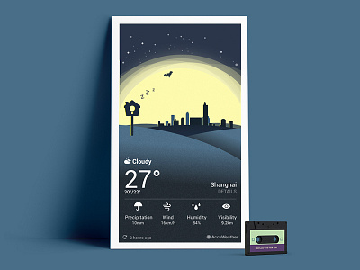 Simplicity Weather-Night weather