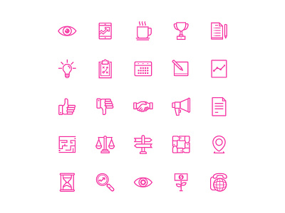 Business and Marketing Icon Pack business design icon icon pack icon set marketing user interface web